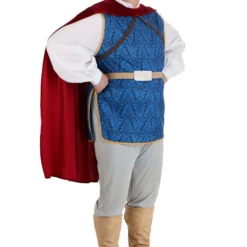 Fun Costumes The Prince Costume For Plus Size Men From Disney's Snow White -Elope Store mens plus snow white prince costume alt 1