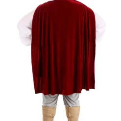 Fun Costumes The Prince Costume For Plus Size Men From Disney's Snow White -Elope Store mens plus snow white prince costume alt 2