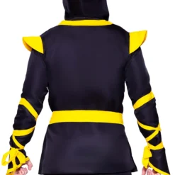 LEG AVENUE Yellow Ninja Costume For Men -Elope Store mens yellow ninja costume alt 1
