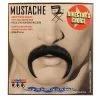 H.M. Smallwares Black Horseshoe Mustache Accessory