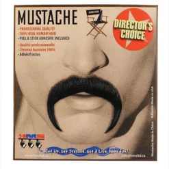H.M. Smallwares Black Horseshoe Mustache Accessory