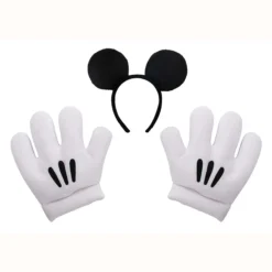 Elope Women's Mickey Ears & Glove Set -Elope Store mickey ears glove set alt 1