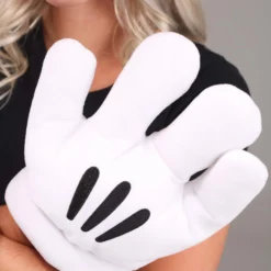 Elope Women's Mickey Ears & Glove Set -Elope Store mickey ears glove set alt 4