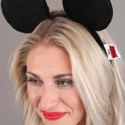 Elope Women's Mickey Ears & Glove Set -Elope Store mickey ears glove set alt 6