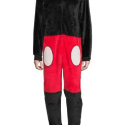 MJC International Adult Mickey Super Minky Union Suit -Elope Store mickey mens superminky unionsuit alt 3