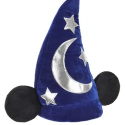 Elope Disney Classic Mickey Wizard Plush Costume Hat -Elope Store mickey wizard plush hat alt 1