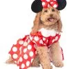Rubies Costume Co. Inc Minnie Mouse Dog Costume 1 Rubies Costume Co. Inc Minnie Mouse Dog Costume -Elope Store minnie mouse dog costume