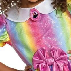 Disguise Minnie Mouse Rainbow Minnie Toddler Costume -Elope Store minnie mouse rainbow minnie toddler costume alt 3