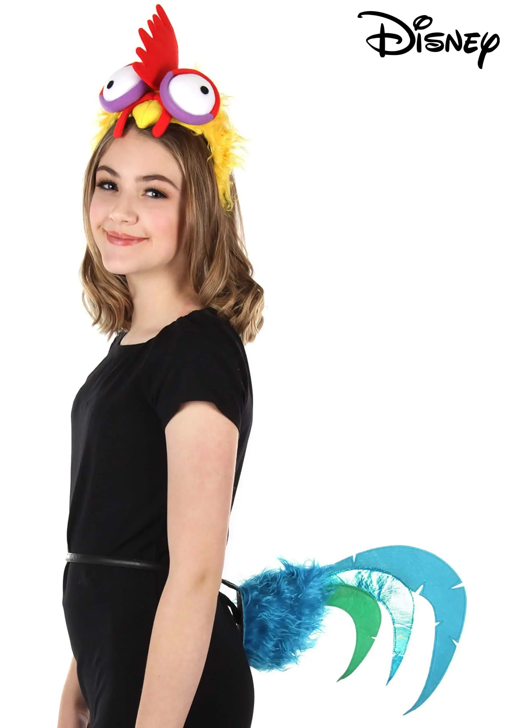 Elope Disney Moana Hei Hei Headband & Tail Kit 3 Elope Disney Moana Hei Hei Headband & Tail Kit