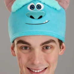 Elope Disney Monsters Inc Sulley Soft Costume Hat And Tail Kit For Kids -Elope Store monsters inc sulley soft hat and tail kit alt 1