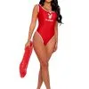 Roma Women's Playboy Beach Patrol Costume