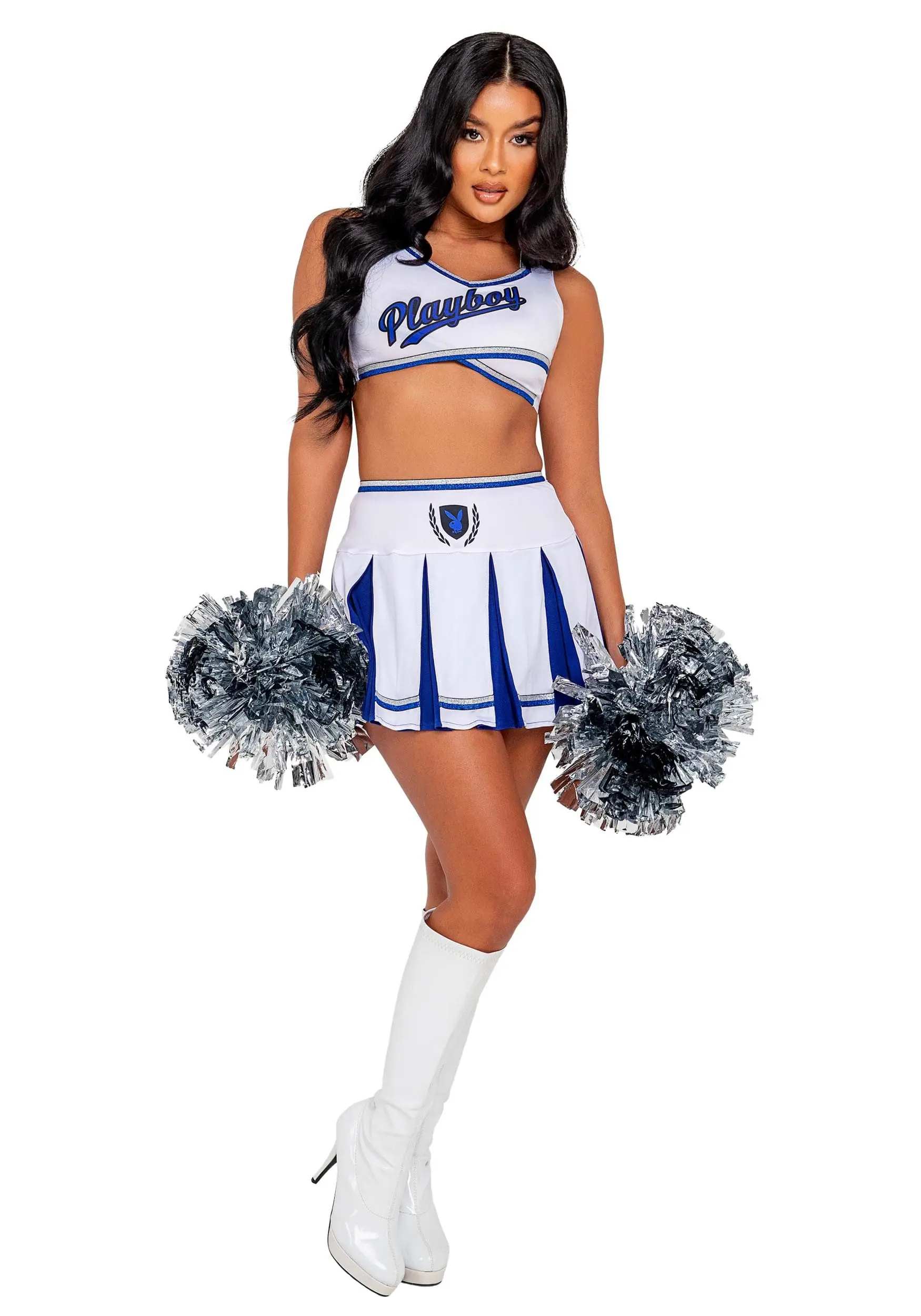 Roma Playboy Cheer Squad Costume For Women 3 Roma Playboy Cheer Squad Costume For Women