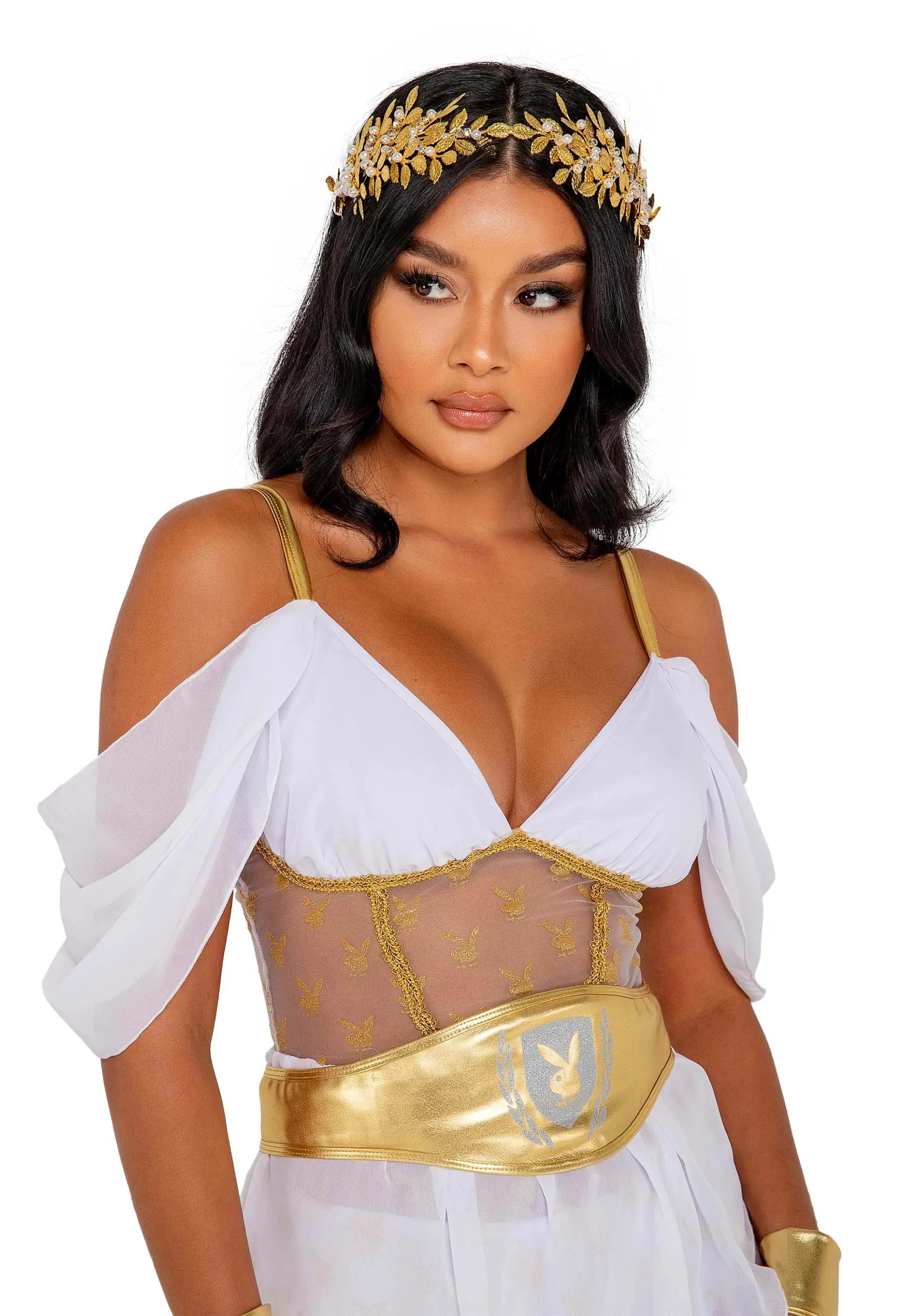 Roma Playboy Goddess Costume For Women 5 Roma Playboy Goddess Costume For Women - Image 3