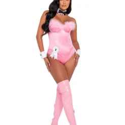 Roma Playboy Pink Boudoir Bunny Costume For Women