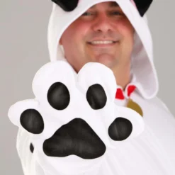 Fun Costumes Pongo Costume For Plus Size Men From Disney's 101 Dalmatians -Elope Store plus 101 dalmatians pongo costume onesie alt 4