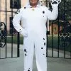 Fun Costumes Pongo Costume For Plus Size Men From Disney's 101 Dalmatians -Elope Store plus size 101 dalmatians pongo adult costume onesie 2