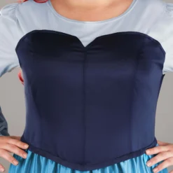 Armada Disney Plus Size Little Mermaid Ariel Costume Dress For Women -Elope Store plus size ariel blue dress costume alt 1