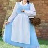 Fun Costumes Belle Blue Dress Costume For Plus Size Women From Disney's Beauty And The Beast -Elope Store plus size beauty and the beast belle blue dress costume 2