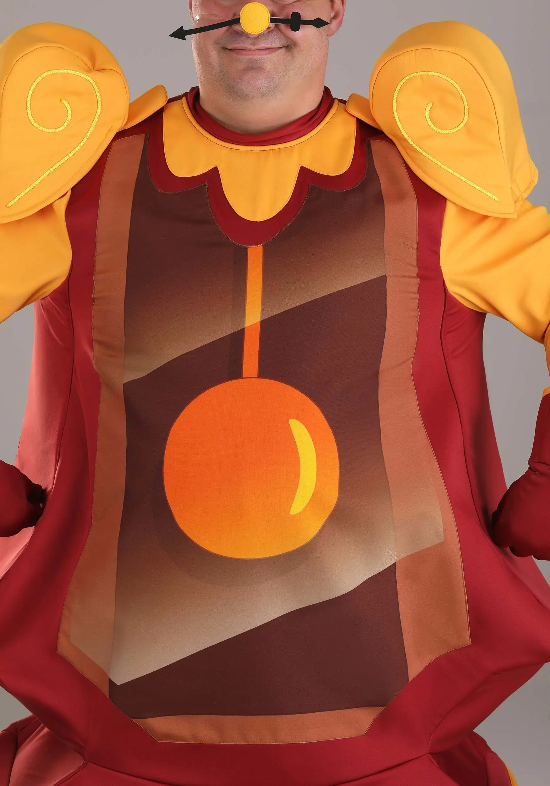 Fun Costumes Cogsworth Costume For Plus Size Men From Disney's Beauty And The Beast 10 Fun Costumes Cogsworth Costume For Plus Size Men From Disney's Beauty And The Beast - Image 8