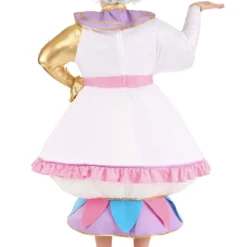 Fun Costumes Mrs. Potts Costume For Plus Size Women From Disney's Beauty And The Beast -Elope Store plus size beauty and the beast mrs potts costume alt 1