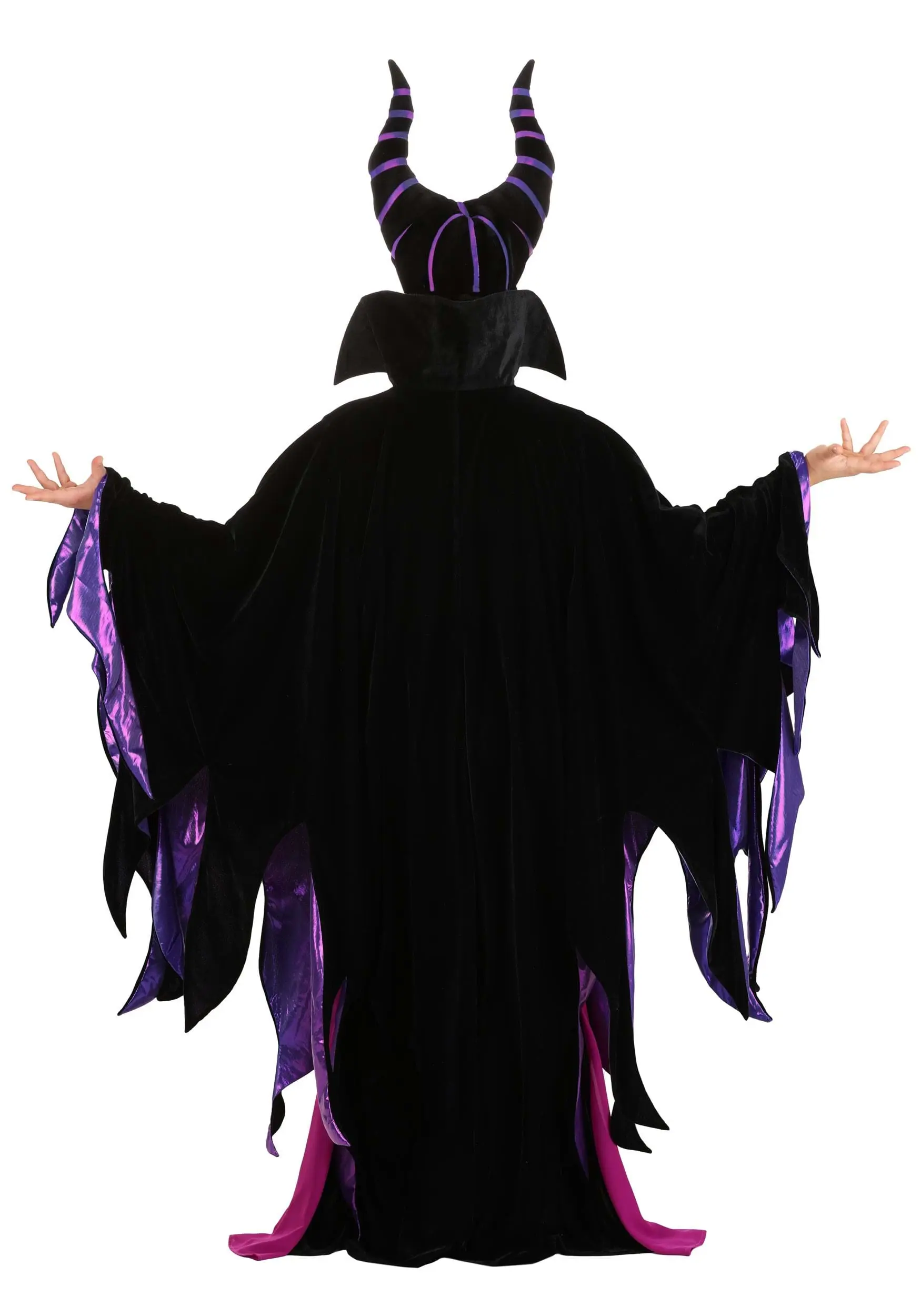 Fun Costumes Plus Size Classic Disney Maleficent Costume For Adults 10 Fun Costumes Plus Size Classic Disney Maleficent Costume For Adults - Image 8