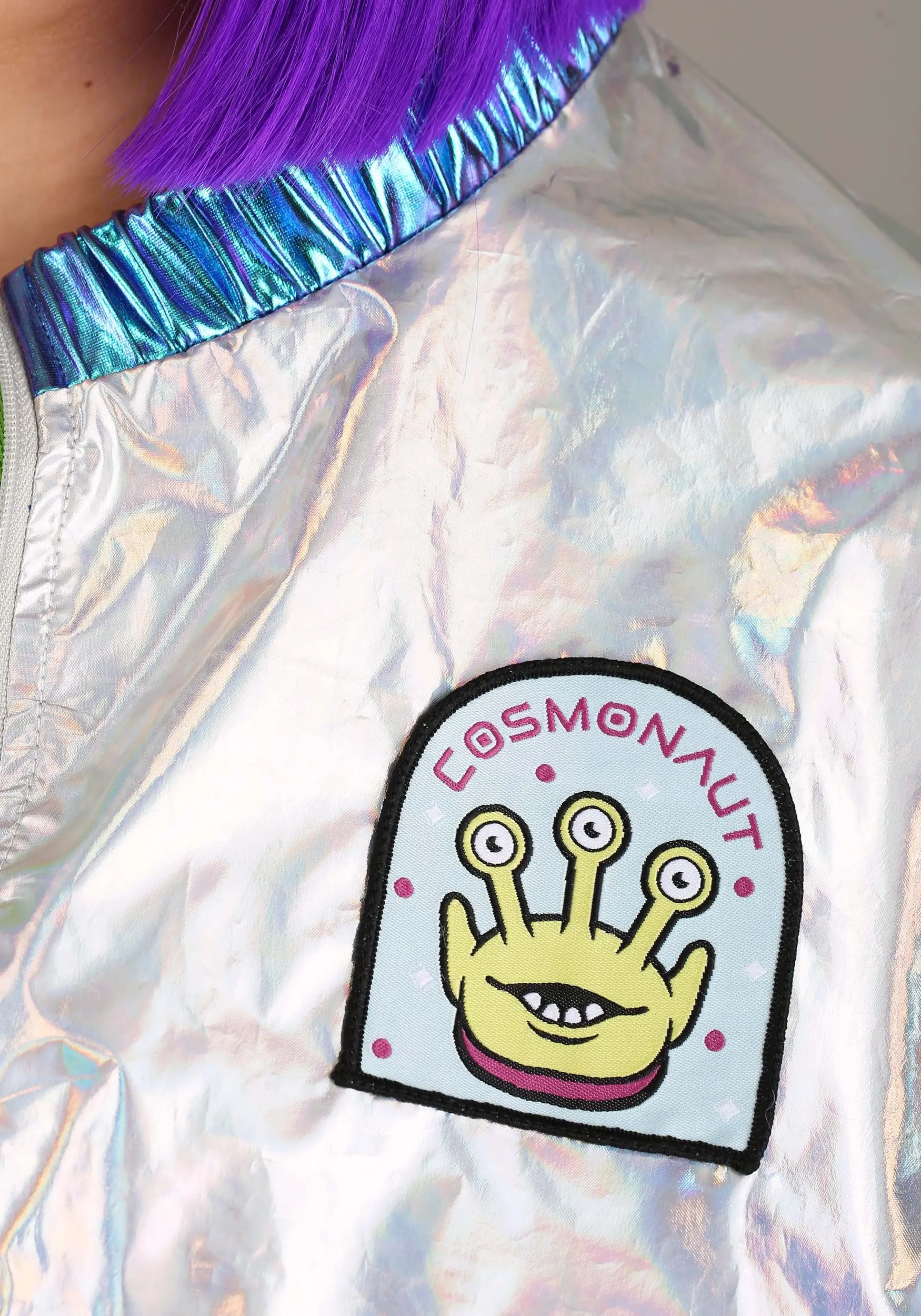 Armada Cosmonaut Alien Plus Size Costume For Women 8 Armada Cosmonaut Alien Plus Size Costume For Women - Image 6