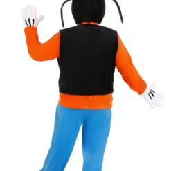 Fun Costumes Disney Plus Size Deluxe Goofy Costume For Adults -Elope Store plus size deluxe goofy costume alt 3