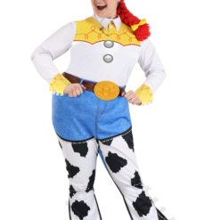 Fun Costumes Plus Size Deluxe Disney Toy Story Women's Jessie Costume -Elope Store plus size deluxe jessie toy story costume alt 4