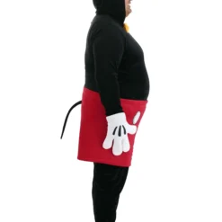 Fun Costumes Disney Plus Size Deluxe Mickey Mouse Costume For Adults -Elope Store plus size deluxe mickey mouse costume alt 10