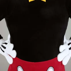 Fun Costumes Disney Plus Size Deluxe Mickey Mouse Costume For Adults -Elope Store plus size deluxe mickey mouse costume alt 6
