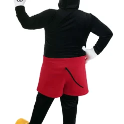 Fun Costumes Disney Plus Size Deluxe Mickey Mouse Costume For Adults -Elope Store plus size deluxe mickey mouse costume alt 7