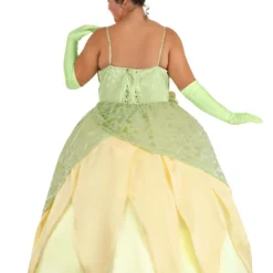 Armada Disney Princess And The Frog Women's Plus Size Deluxe Tiana Costume -Elope Store plus size deluxe tiana costume alt 5