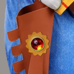 Fun Costumes Disney Deluxe Woody Toy Story Plus Size Costume For Men -Elope Store plus size deluxe woody toy story costume alt 4