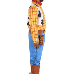 Fun Costumes Disney Deluxe Woody Toy Story Plus Size Costume For Men -Elope Store plus size deluxe woody toy story costume alt 9