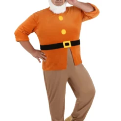 Fun Costumes Disney Plus Size Doc Dwarf Costume -Elope Store plus size doc dwarf costume alt 5
