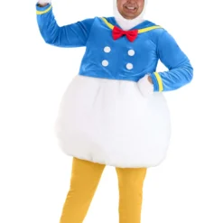 Fun Costumes Men's Plus Size Donald Duck Costume 10 Fun Costumes Men's Plus Size Donald Duck Costume -Elope Store plus size donald duck costume alt 3