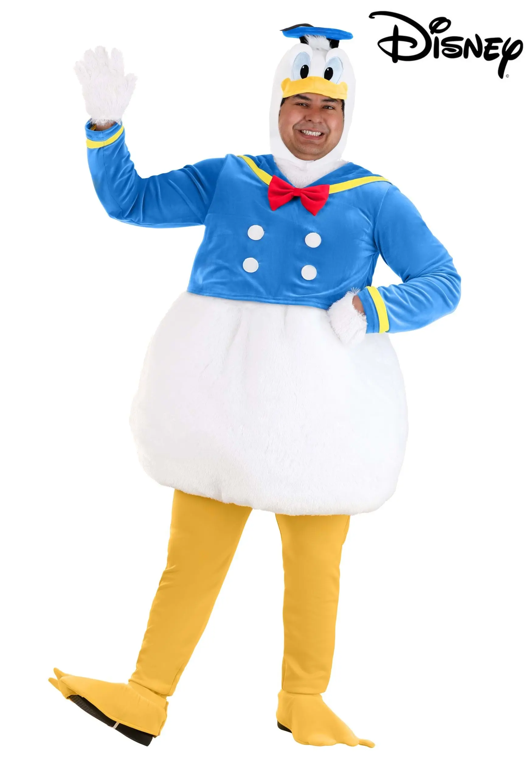 Fun Costumes Men's Plus Size Donald Duck Costume 6 Fun Costumes Men's Plus Size Donald Duck Costume - Image 4