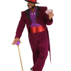 Fun Costumes Disney Plus Size Dr. Facilier Costume For Adults -Elope Store plus size dr facilier costume alt 7