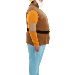 Fun Costumes Plus Size Disney Snow White Happy Dwarf Costume For Men -Elope Store plus size happy dwarf costume alt 7