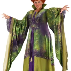 Fun Costumes Winifred Sanderson Costume For Plus Size Women From Disney's Hocus Pocus 17 Fun Costumes Winifred Sanderson Costume For Plus Size Women From Disney's Hocus Pocus -Elope Store plus size hocus pocus winifred sanderson costume alt 2