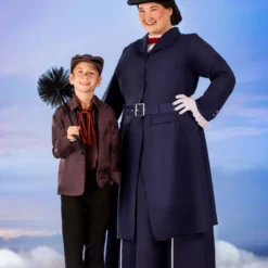 Fun Costumes Women's Plus Size Mary Poppins Costume -Elope Store plus size mary poppins costume alt 1