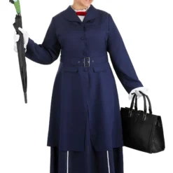 Fun Costumes Women's Plus Size Mary Poppins Costume -Elope Store plus size mary poppins costume alt 4