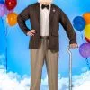 Fun Costumes Plus Size Carl Disney UP Costume For Men