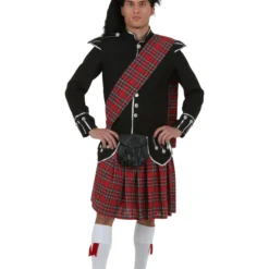 Fun Costumes Plus Size Men's Scottish Costume