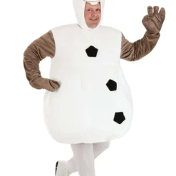 M&R TOY CO., LTD Disney Plus Size Olaf Frozen Costume 11 M&R TOY CO., LTD Disney Plus Size Olaf Frozen Costume -Elope Store plus size olaf frozen costume alt 4