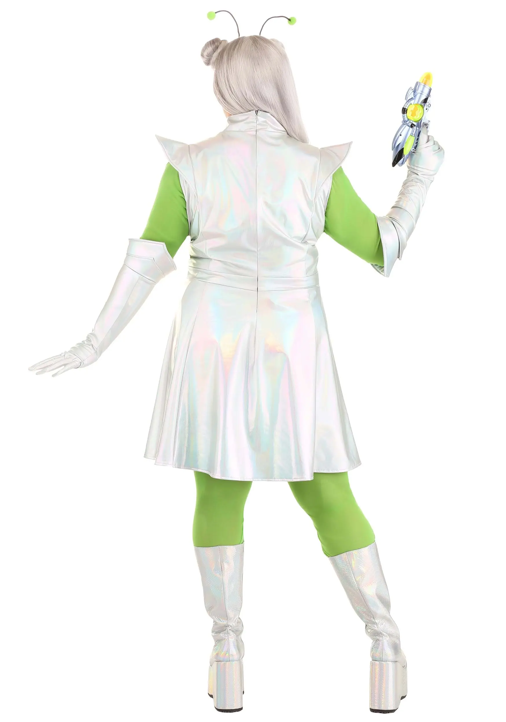Armada Outer Space Plus Size Alien Costume 4 Armada Outer Space Plus Size Alien Costume - Image 2