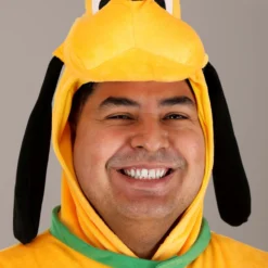 Zhenjiang Lian Yew Every Age Garment Accessories A Men's Plus Size Disney Pluto Costume -Elope Store plus size pluto costume alt 5