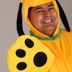 Zhenjiang Lian Yew Every Age Garment Accessories A Men's Plus Size Disney Pluto Costume -Elope Store plus size pluto costume alt 6