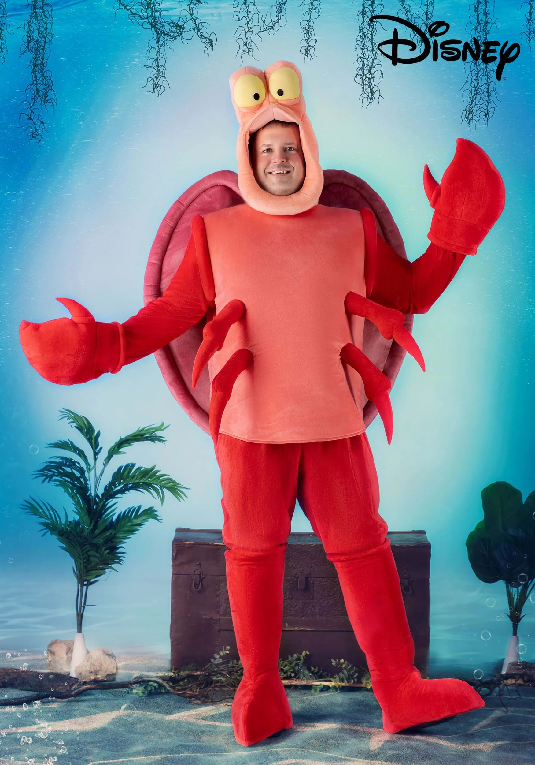Fun Costumes Plus Size Men's Sebastian Costume 3 Fun Costumes Plus Size Men's Sebastian Costume