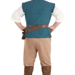 Fun Costumes Flynn Rider Costume For Plus Size Men From Disney's Tangled 13 Fun Costumes Flynn Rider Costume For Plus Size Men From Disney's Tangled -Elope Store plus tangled flynn rider costume alt 2